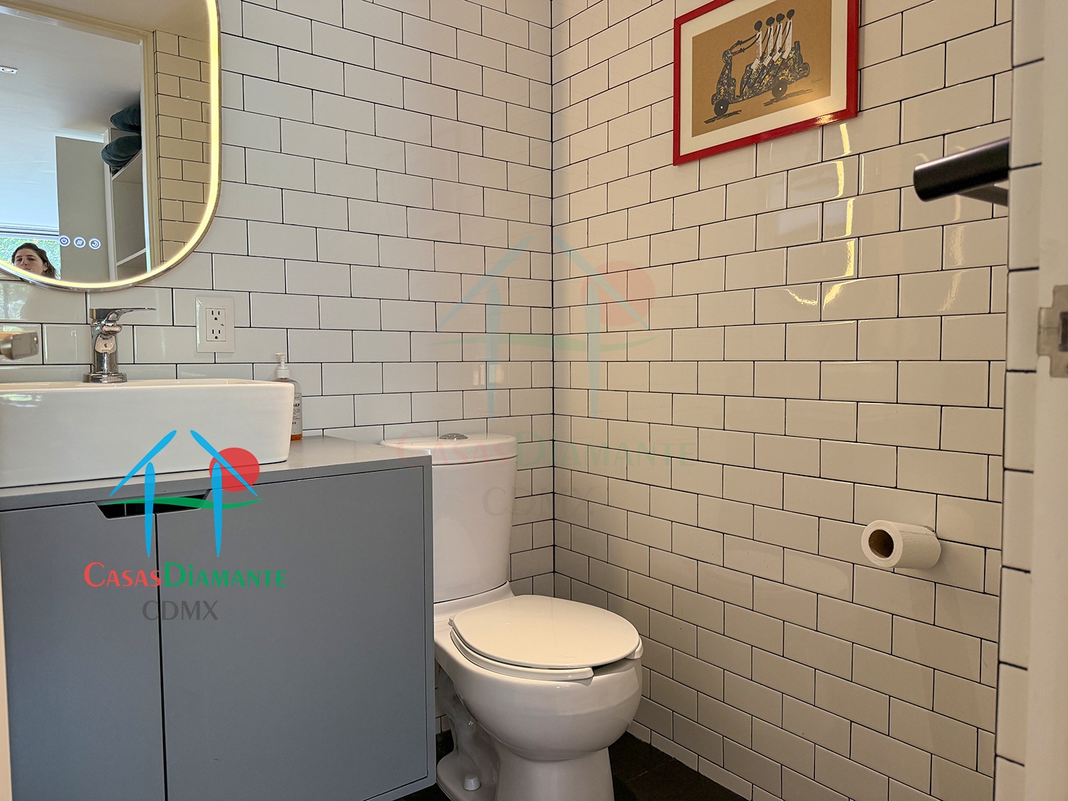 Roma Norte Departamento Orquídea - Recámara uno 10